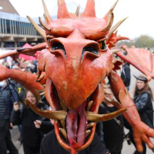 Battle dragons and train as a knight this St George’s Day