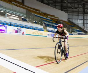 Image for link to Family Track Cycling