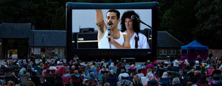 Bohemian Rhapsody on the big screen at Markeaton Park