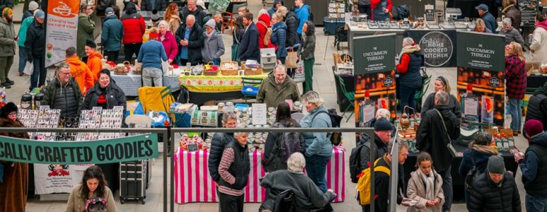 Farmers Market panorama