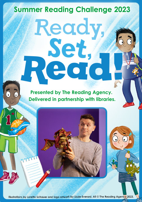 Summer Reading Challenge Activity with Kev Payne