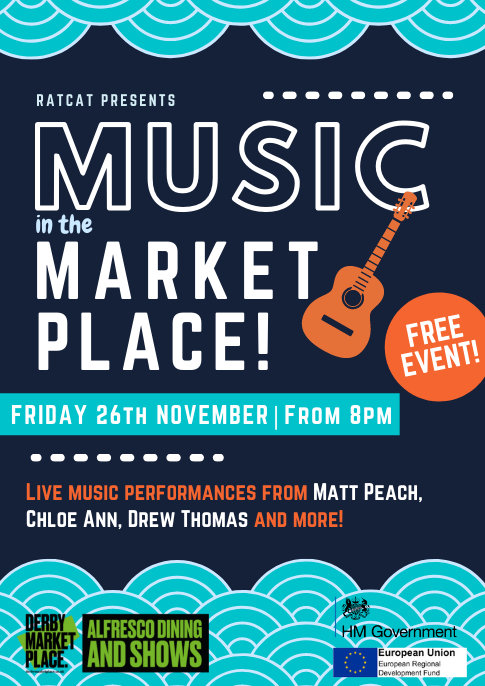 RatCat Music presents: Music in the Market Place!