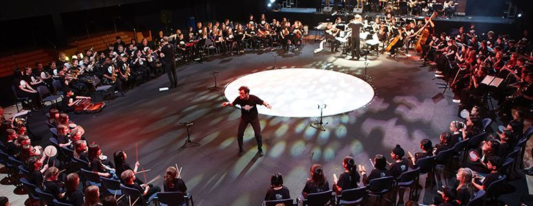 Sinfonia Viva Residency Moon project at the Assembly Rooms