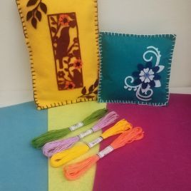 Felt Cushion and Applique
