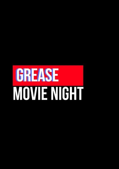 Grease Movie Night
