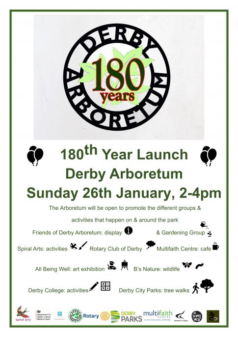 180th Anniversary of the Derby Arboretum launch