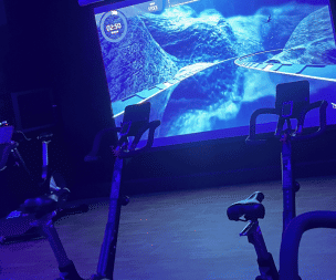 Image for link to Virtual Indoor Cycling