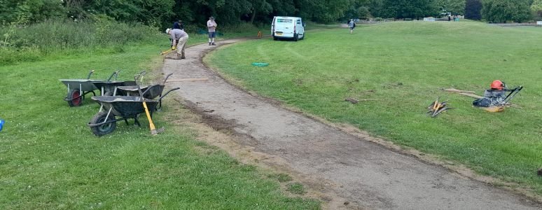 the path before