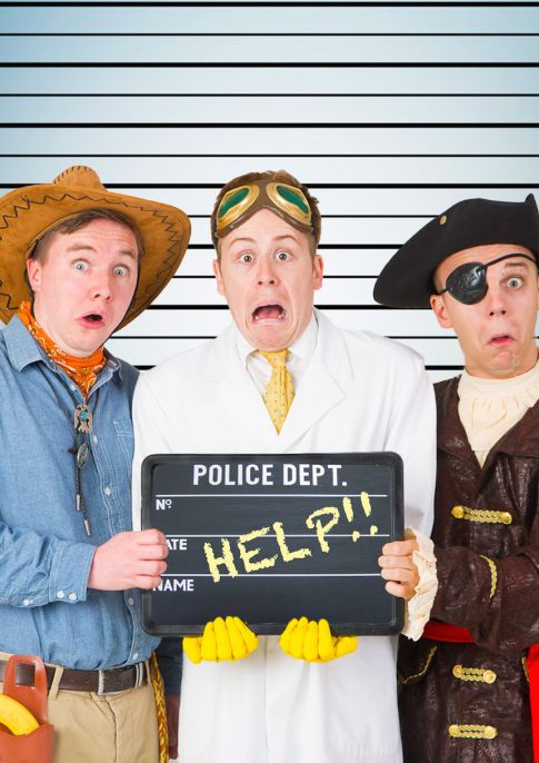 Stars of CBeebies Spot Bots in: Bad Guys