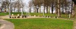 photograph of one area of Osmaston Park Playground with assault course