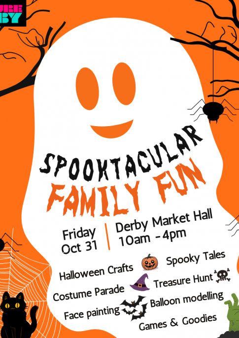 Spooktacular family fun at Derby Market Hall