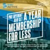 Image for Pay upfront and get a year membership for less this August