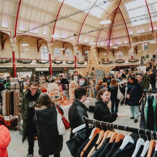 Festive Markets line-ups at Derby Market Hall