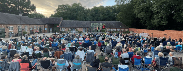outdoor theatre at markeaton park 