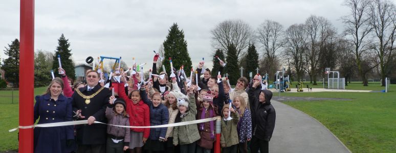 Science garden at Alvaston Park