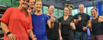 Gym users at Springwood Leisure Centre