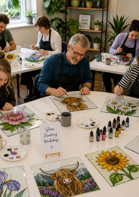 Glass Painting Workshop