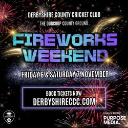 Derbyshire County Cricket Club Fireworks Night