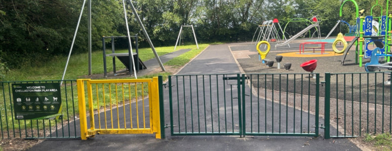Chellaston park path refurb