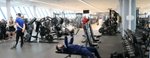 Weight equipment in Derby Arena gym