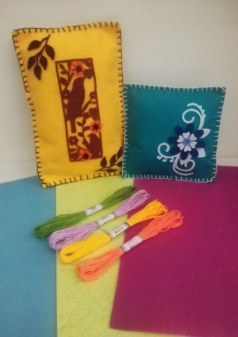 Felt Cushion and Applique