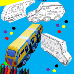 STEM Fun: Colour & Build!