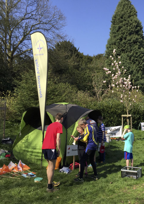 Orienteering at Darley Park