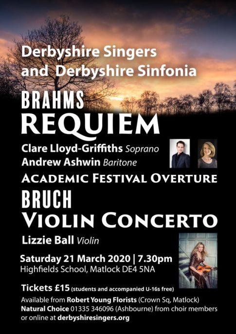 Brahms Requiem & Bruch Violin Concerto