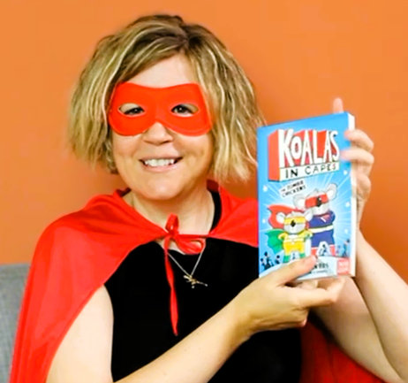 Koalas in Capes with Terrie Chilvers