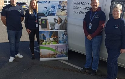 Alkegen organise food drive in aid of DF4TA