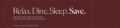 Relax. Dine. Sleep. Save. Enjoy 20% off the entire site, with further promotions on selected ranges. Terms and conditions apply. Cannot be used in conjunction with any other offer.