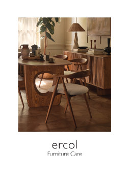 ercol Furniture Care leaflet