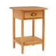 Windsor Lamp Table in LT Ash