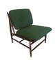 Von Chair in Walnut & Green NW005