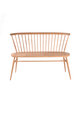 Loveseat in OA Ash & Oak Stain