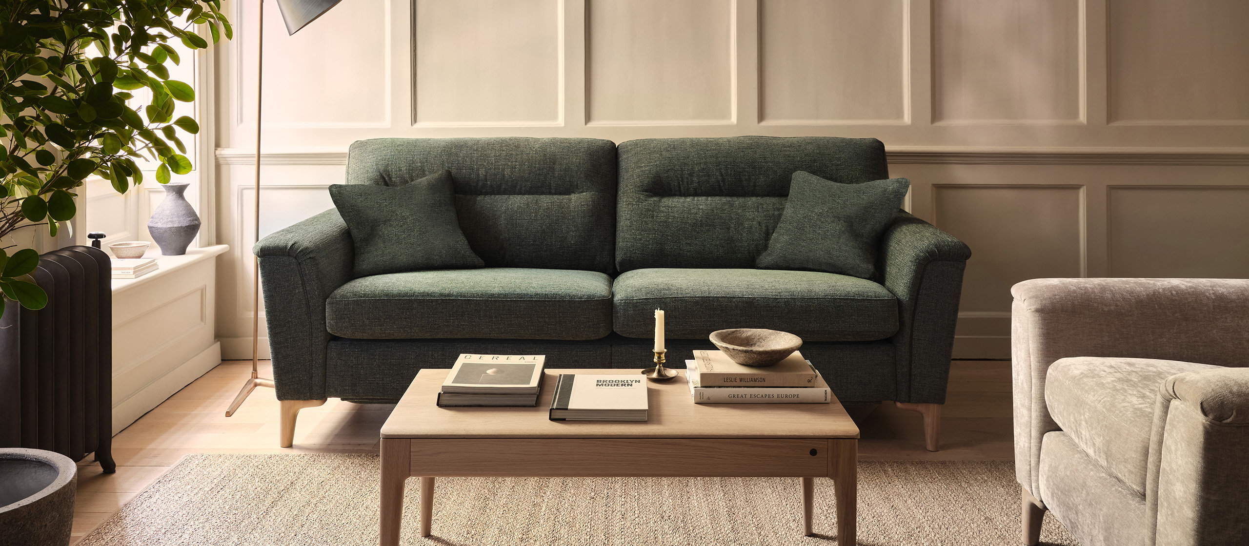 Sandford recliner large sofa with Romana coffee table.jpg