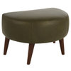 Thumbnail image of Hug Footstool in DK & L1103 Leather