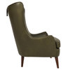 Thumbnail image of Hug Accent Chair in DK & L1103 Leather