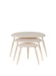 Pebble Nest of Tables