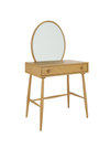 Thumbnail image of Hambledon Dressing Table in DM Oak with Mirror