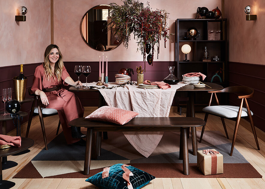 Photography: Lol Johnson Photography @still_loljohnsonphotography Stylist Nicki Bamford-Bowes from @andthentheywentwild sat in the design pod she has styled for Ercol