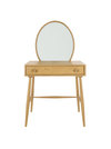 Thumbnail image of Hambledon Dressing Table in DM Oak with Mirror