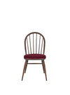 Thumbnail image of Upholstered Windsor Dining Chair in DK & C748