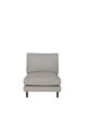 Forli medium single seat no arms