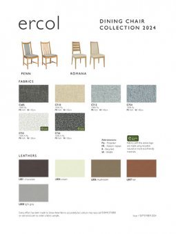 Dining Collection leaflet