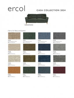 Casa collection leaflet