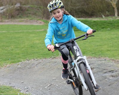 mountain bikes