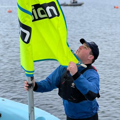 wrapping up the sail