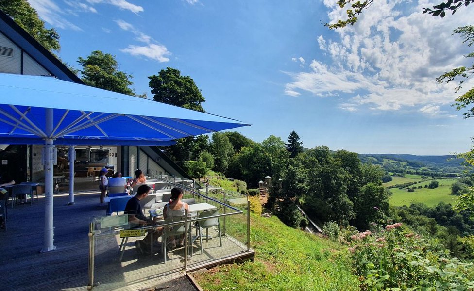 Outside view of the Terrace Café