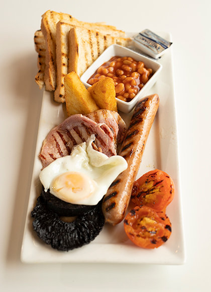 A full English breakfast